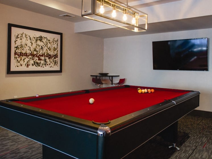 pool table at 568 Union, New York, 11211